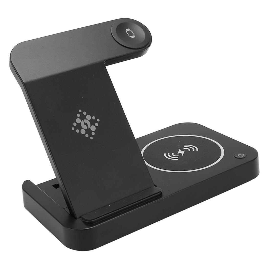4 In 1 Wireless Charger with Foldable Stand Multifunctional Charging Station for Phone Headphone