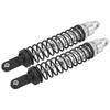 2Pcs 188mm RC Aluminium Shock Absorber Damper for HSP 94050 1 5 RC Gasoline OffRoad Cars(Silver )