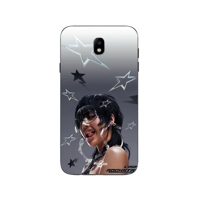 Coque Samsung Galaxy j7 2018 Rockstar solo de Lisa Blackpink 2024 Maniacase