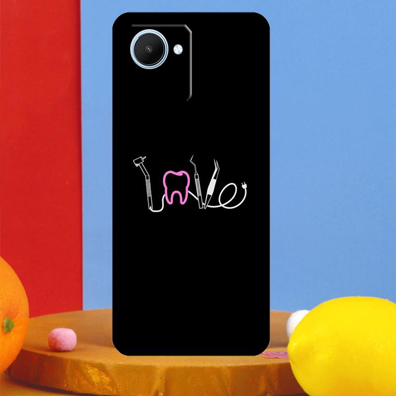 Стоматолог Стоматологический Зуб Медсестра Для Realme C51 C31 C67 C55 C53 C35 C33 C30 C21Y C25s 9 10 11 12 Pro Plus GT Neo 5 6 Чехол