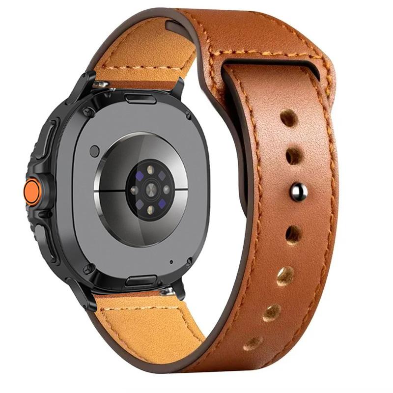 Для Samsung Galaxy Watch 8 classic Ремешок 46мм 44мм 40мм Ultra 47мм Запасной ремень Кожаный браслет correa Galaxy Watch 8 Band