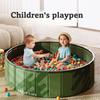 Foldable Indoor Pool Portable Ocean Ball Pool Fun Playpen  Kids Play