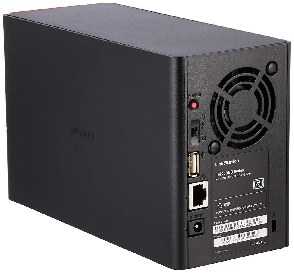 BUFFALO Link Station для SOHO RAID Функция Высоконадежный HDD WD Red Network HDD 3 года гарантии 6 ТБ LS220DN0602B (NAS)