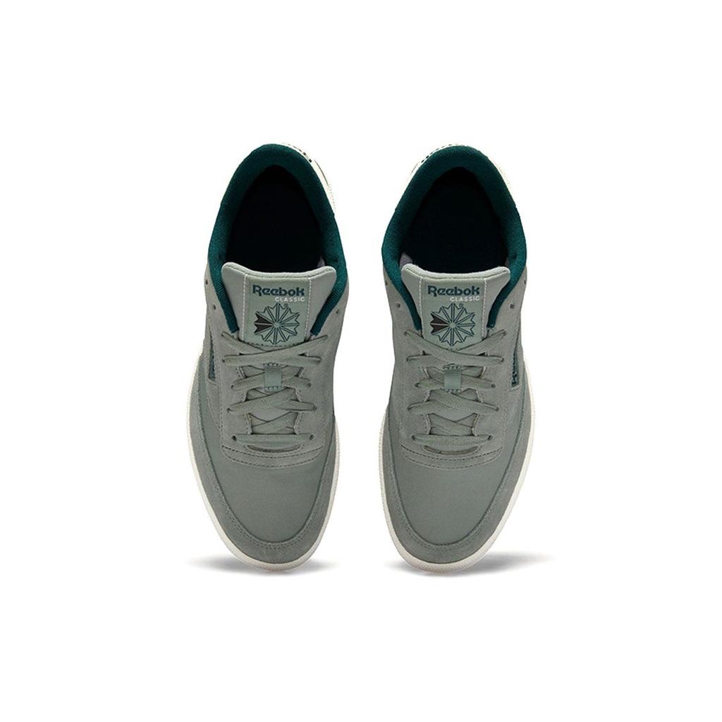 Reebok Club C 85 Унисекс Гармония Зеленый Лесной Зеленый Меловой FX1668