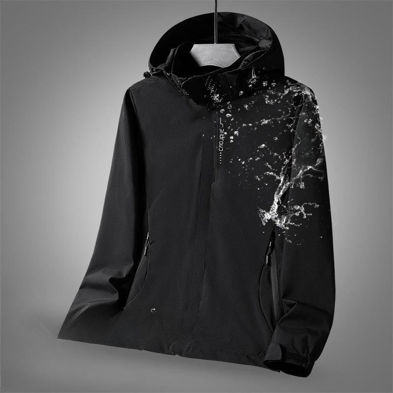 Outdoor Jacket Men's and Women's Spring and Autumn New Tibetan Windproof and Waterproof Mountaineering Suit Sports Jacket Men's