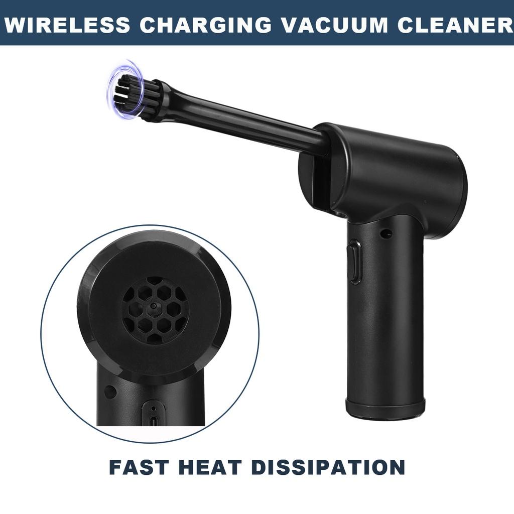50000RPM Rechargeable Cordless Computer Cleaner Electric High Pressure Air Duster Blower Keyboard Laptop Camera PC Cleaning Tool DC 5V