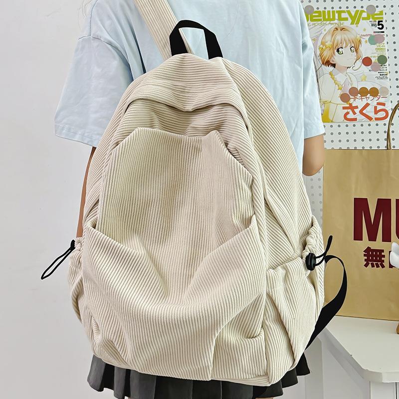 Школьная сумка Schoolbagins ретро школьная сумка из мохрового велюра женская японская Harajuku рюкзак для старшеклассника простой универсальный рюкзак