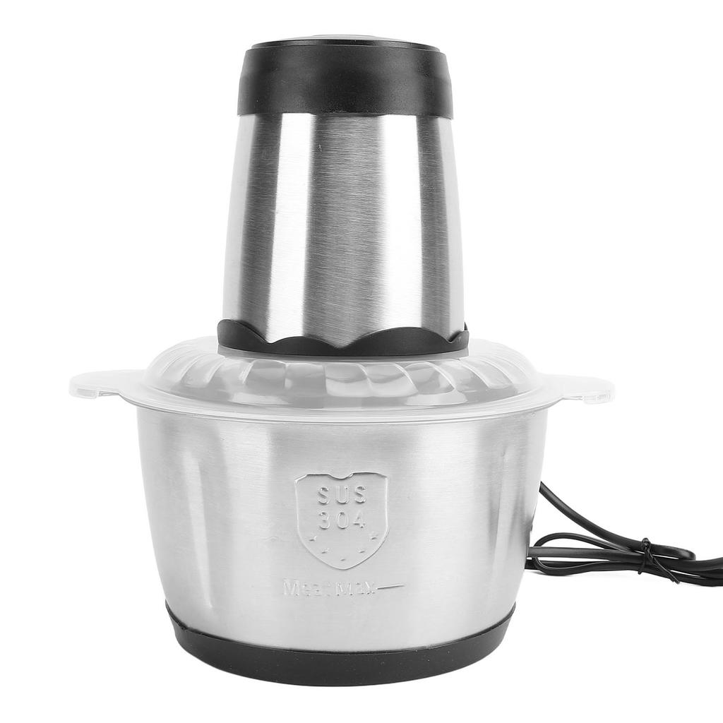 Электрическая мясорубка 2L SUS 300W медный мотор высокоэффективный мясорубка кухонный комбайн для фруктов 