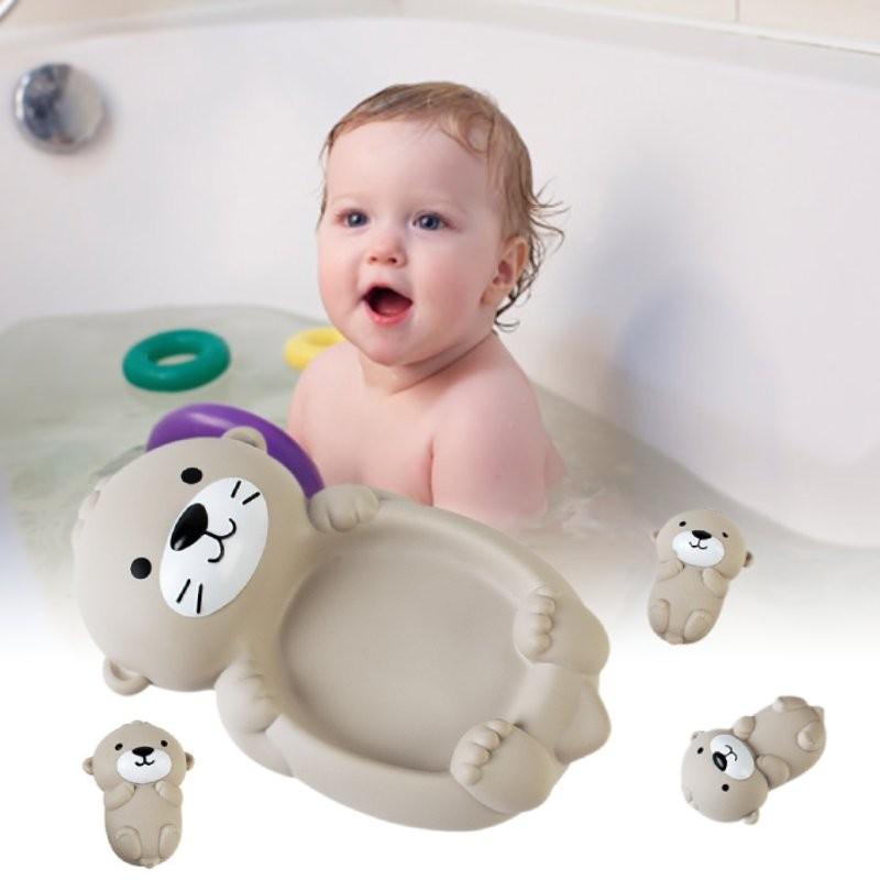 Toy Floating Bath Otter Bathtub Doll Children Bathroom Recreation Gifts Kids