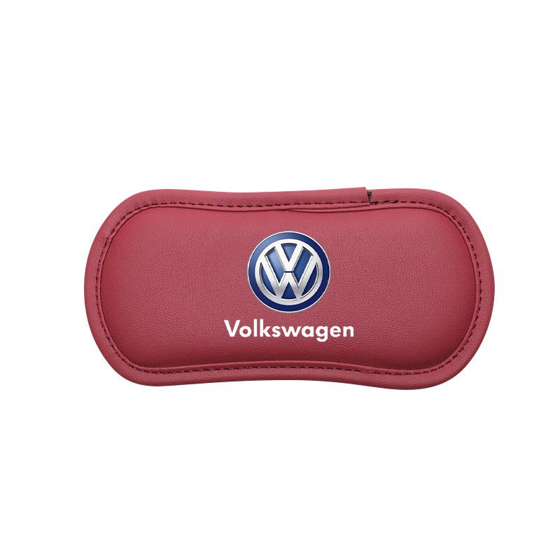 2026 Горячий Для Volkswagen VW Кожаная Автомобильная Подушка Наколенник для Автомобиля Эластичная Подушка для Ног из Пеноматериала с Эффектом Памяти Для Volkswagen Polo Passat B5 B6 B7 T4 T5