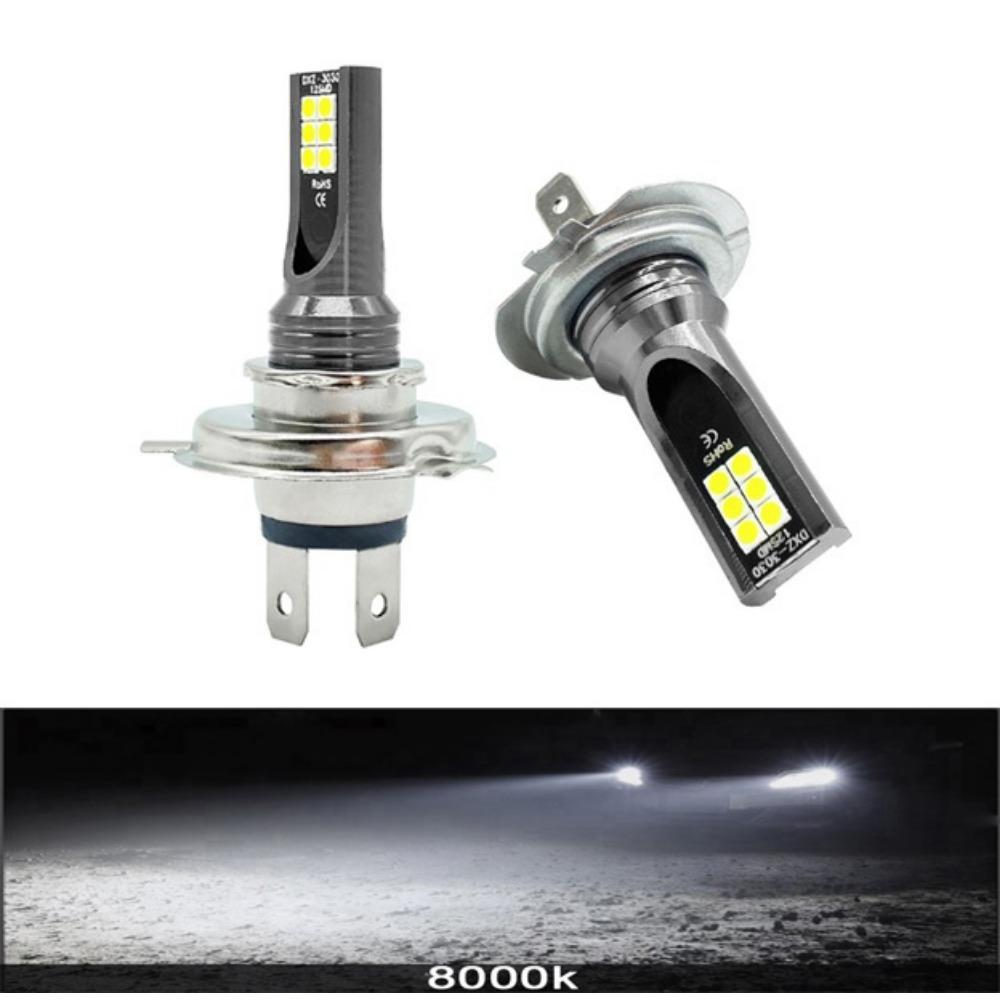 2Pcs Fog Lights 30SMD H1 H3 H8 H9 H11 LED Car Light Auto H1 H3 H8 H9 H11 Auto Fog Lamps 9005 9006 HB3 HB4 Light 12v 24V 80W