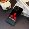 Чехол для телефона Luxury Car M-mitsubishis для 16 Pro Max Iphone 17 Pro Max 14 15 Plus 12 13 11 Pro Xr X Xs SE Задняя крышка