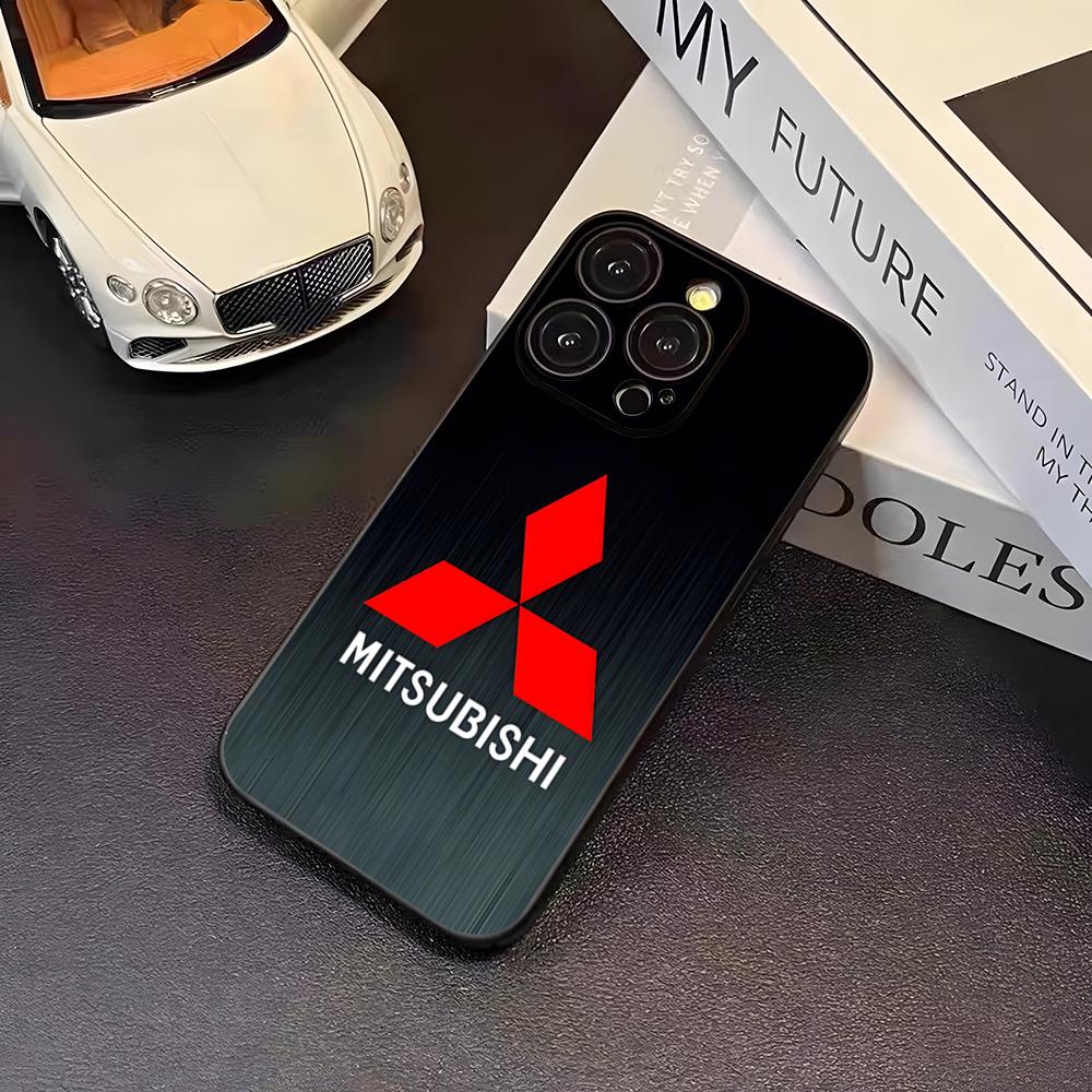 Чехол для телефона Luxury Car M-mitsubishis для 16 Pro Max Iphone 17 Pro Max 14 15 Plus 12 13 11 Pro Xr X Xs SE Задняя крышка