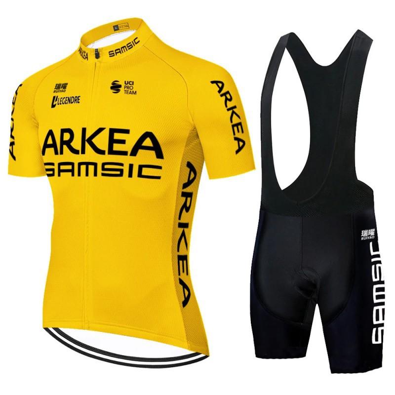 Speed-drying Cycling Clothes Tour De Shirt Men Women Breathable Set