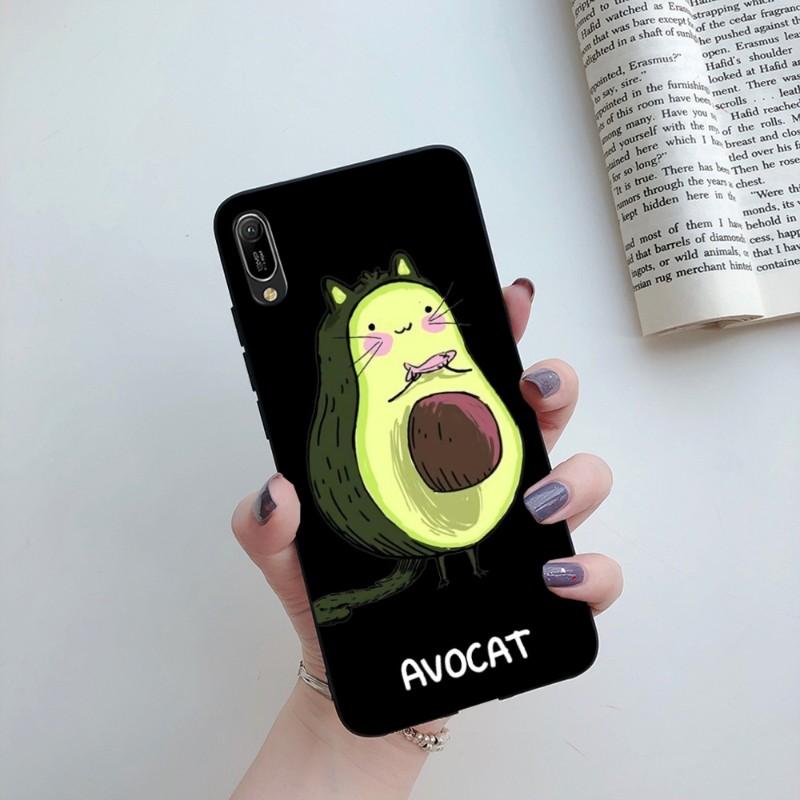 Чехол для телефона Avocado Aesthetics для Huawei Mate 40 30 20 10 Pro Lite Nova 9 8 5T Y7p Y7 мягкий черный чехол для телефона