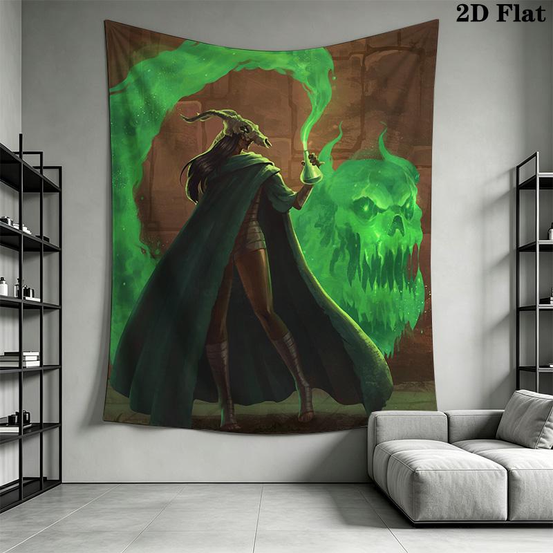 Slay the Spire The Watcher Pattern Home Decor Tapestry, Wall Hanging, Decorative RV Wall Cloth.NGT0928515