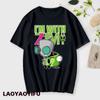 Аниме Invader Zim Invader Gir Graphic Tshirt Zim Image Cartoon T Shirt Unisex Unisex Cotton Tee Shirt Fashion Shirt Streetwear Tops Unisex