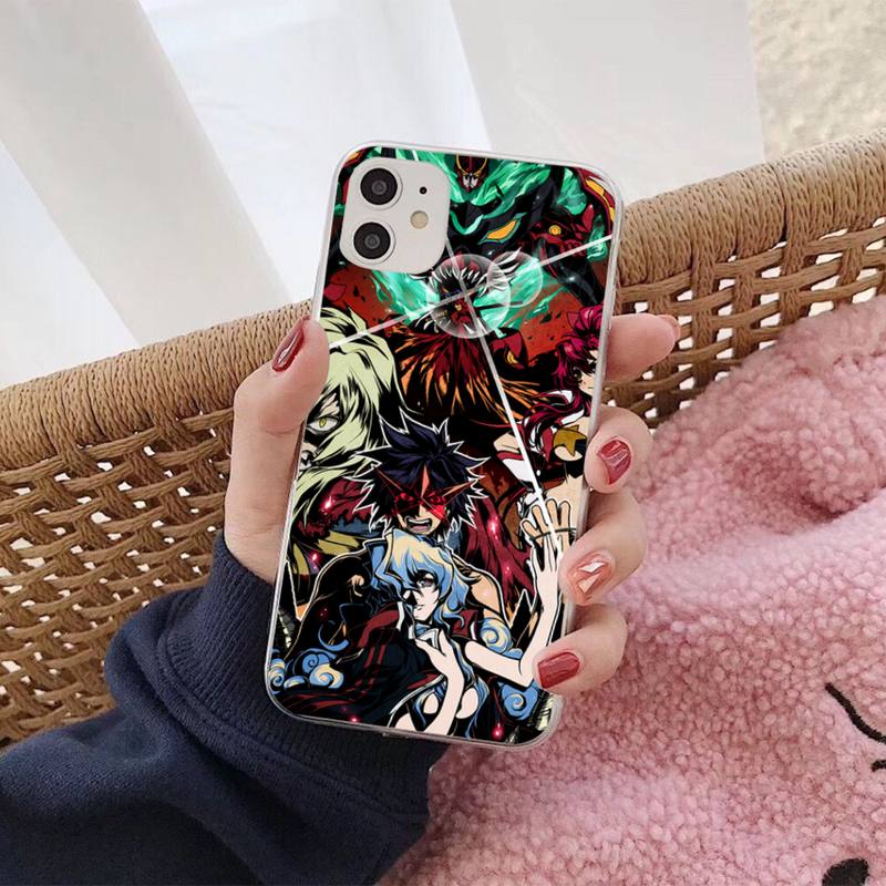 Чехол Tengen Toppa Gurren Lagann для iPhone 11 12 13 mini pro XS MAX 8 7 6 6S Plus X 5S SE 2020 XR