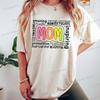 Retro Mother Fashion Casual Tops Gift for Mom Funny T Shirts Mothers Day Classic Tops Mom Life Printed Tshirt Womens Clothing