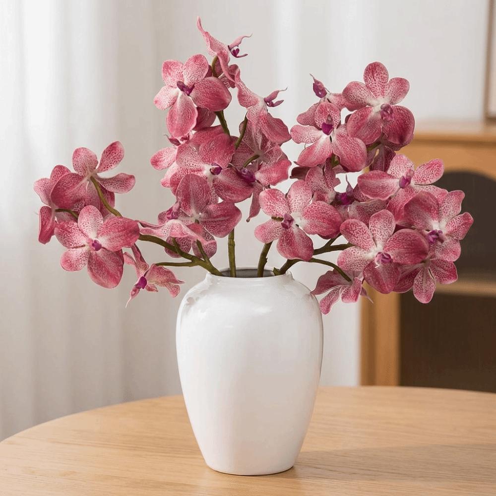 7 Heads Phalaenopsis Branch Real Touch Simulation Orchid Flowers Fake Flower Party Favors