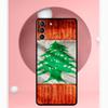 Чехол с изображением флага Ливана для Samsung Galaxy S24 S23 Ultra S22 S20 FE S21 FE Note 10 20 S8 S9 S10 Plus