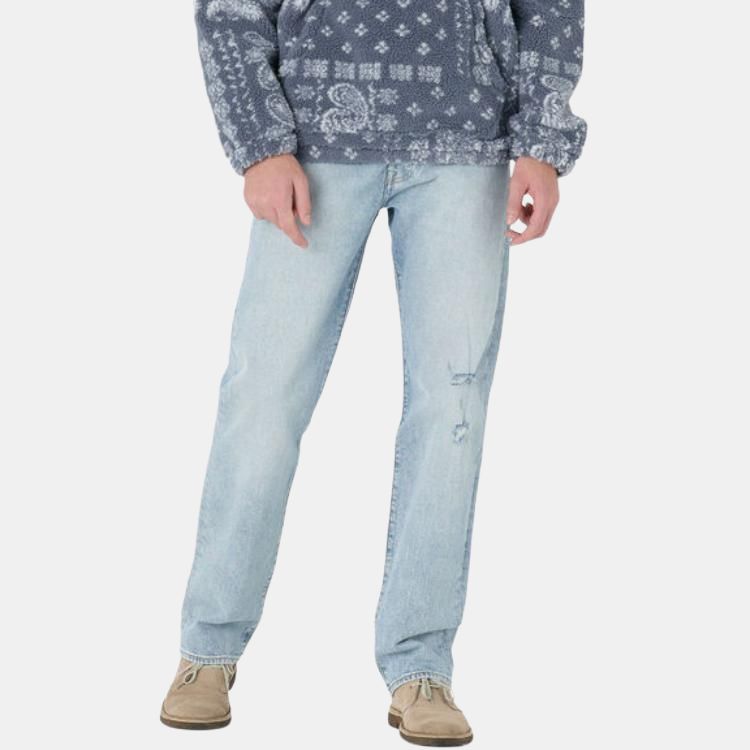 Levi's Джинсы мужские синие умеренной посадки прямые 00501-3515