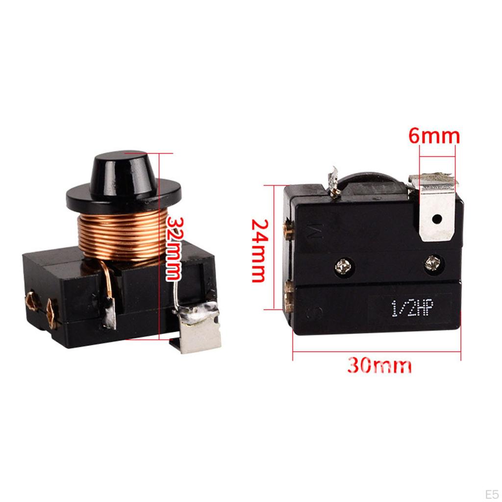 3 шт. Реле компрессора катушки стартера 1/2 л.с. Установка Аксессуары Запасные части Техническое обслуживание