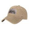 Shih Tzu Sleeping Baseball Caps Fashion Denim Hats Outdoor Adjustable Casquette Sports Baseball Cowboy Hat for Unisex Women