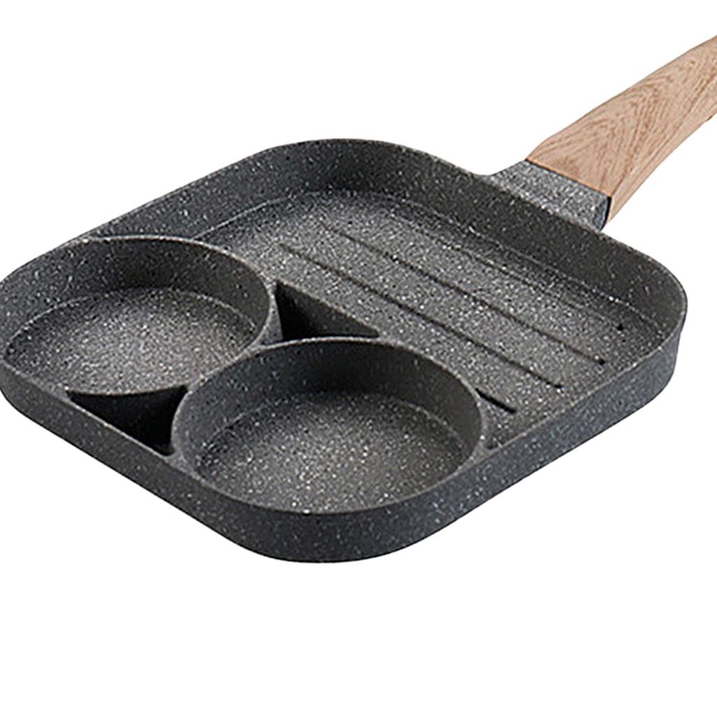 Сковорода для яиц с 3 чашками, жареный стейк, сковорода для завтрака, плита для домашней кухни, инструмент для приготовления пищи