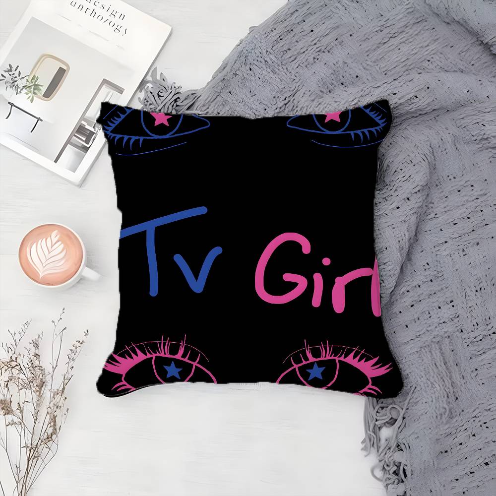 Горячая T-TV Девушка-MT Кому Действительно Не Все Равно Наволочка с Принтом Наволочка Гостиная Диван Подушка Чехол Декор Комнаты Спальни