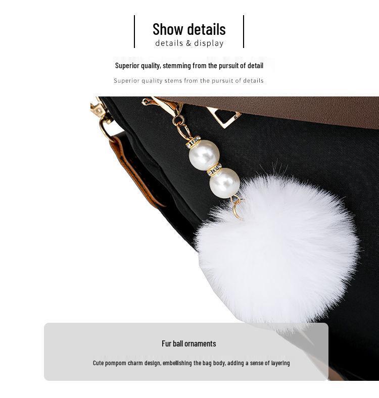 Женский дорожный рюкзак с защитой от краж, с цветными блоками - Большая вместимость, универсальный и стильный