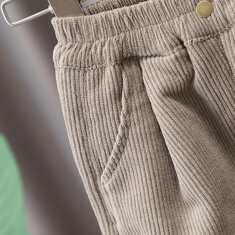 Вельветовые брюки для мальчиков с бархатной подкладкой: Уютно, стильно и тепло для осени и зимы