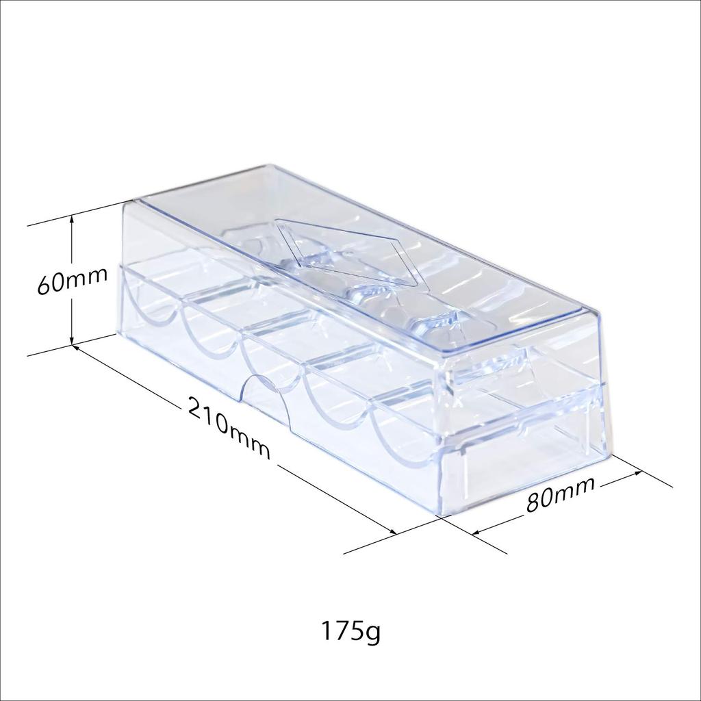 Фишка казино Alban подлинная 40 мм 8 г 5 цветов штук каждого цвета всего 100 штук / Диаметр / Толщина 3,3 мм / Вес / (20 цветов, набор)