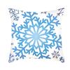 Christmas Blue Ice Snow Deer Digital Printing Short Plush Pillow Covers For Car Sofa Office Cushion Cover Home Goods 60X60Cm