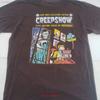 Футболка Creepshow Мужская Средне-коричневая Хоррор Y2K винтажная Стиранная Удобная Унисекс Немного универсальный Топ для Повседневной Носки