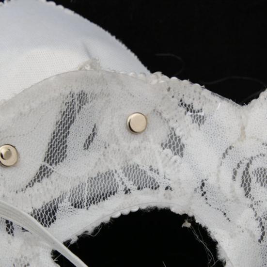 Женщины Лиса Половина Лица Кружева Маска Для Глаз Маскарад Хэллоуин Платье Партии Реквизит