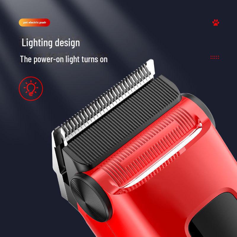 Бесшумная машинка для стрижки домашних животных Fanke: Профессиональный электрический инструмент для груминга собак и кошек