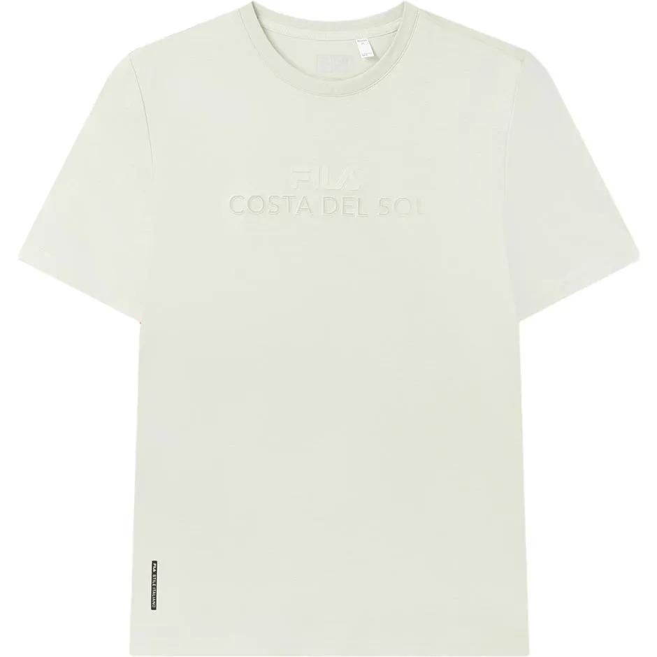 FILA T Shirt Men's Light Indigo Green (Unisex) T-Shirts F11M327110F LG