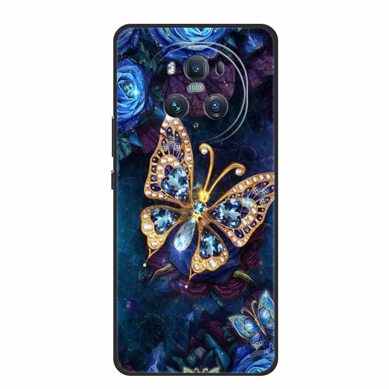 Чехол для Honor Magic6 Pro Животные ТПУ Силикон Мягкие Чехлы для Телефона Задняя Крышка для Huawei Honor Magic 6 Pro Волк Ударопрочный funda