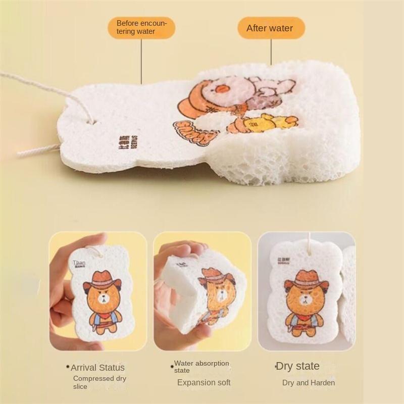 Посудомоечная Немасляная Кухонная Губка Абсорбирующая Большая Салфетка Волшебная Щетка для Кастрюль Инструмент для Уборки Кухни