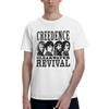 KaKPBu CCR Creedence Clearwater Revival Мужская футболка Футболка с круглым вырезом Футболка с коротким рукавом Футболка из джерси Нижнее белье