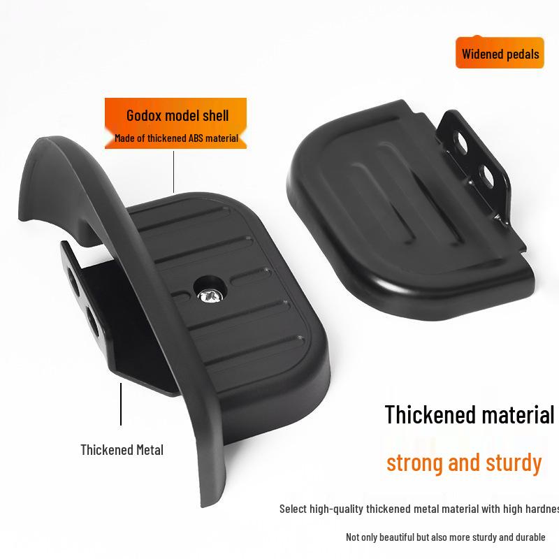 Крышка педали задней подножки для электровелосипедов - Подходит для моделей Yadea, Aima, Xiaodao, Tailing