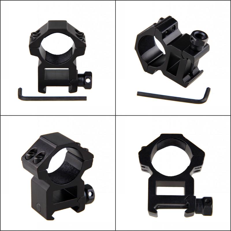 20 мм Крепление/Кольцо Ласточкин хвост для Прицела Винтовки Тактические Крепления на Ствольную Плану для Охоты Фонарик