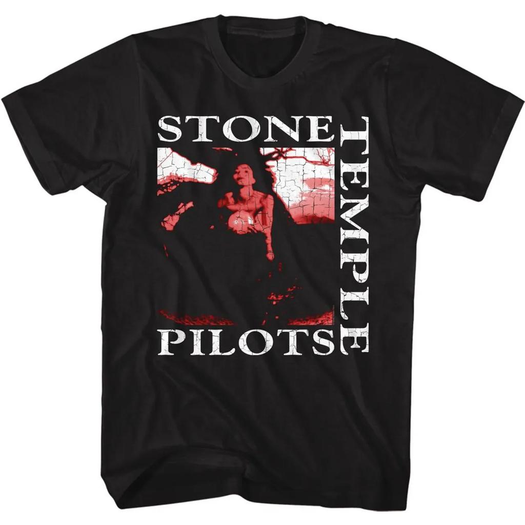 American Rock Band Stone Temple Pilots Graphic Print Tshirt Unisex Women Loose Casual Oversized Tee Streetwear Hip Hop Fashion Top