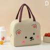 Cartoon Animals Thermal Lunch Bags For Children Oxford Cloth Storage Bento Lunchbox Food Bag Insulation Bags
