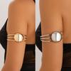 European and American Three-Layer Open Arm Bracelet for Women