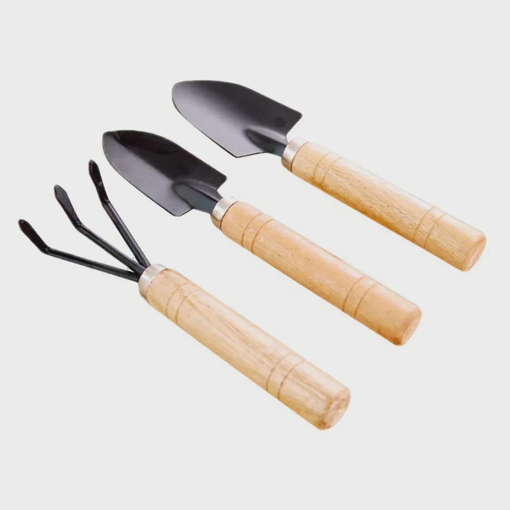 Садовый набор из трех предметов: Мини-лопата, рыхлитель почвы и приспособление для выращивания цветов для суккулентов