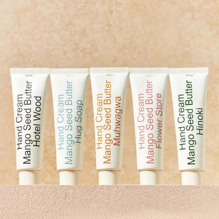 Hetras Perfume Silky Touch Hand Cream 50ml Gift Set of 5