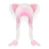 Plush fursuit niche two-dimensional cat ears and animal ears anime subculture unisex fried hair y2k headgear hat
