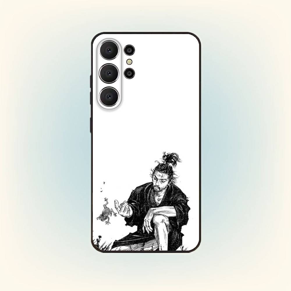 Чехол для телефона Vagabond M-Miyamoto M-Musashi для Samsung S26,S25,24,23,22,30,21,10,9,Ultra,Plus,Lite, Черный Мягкий Чехол